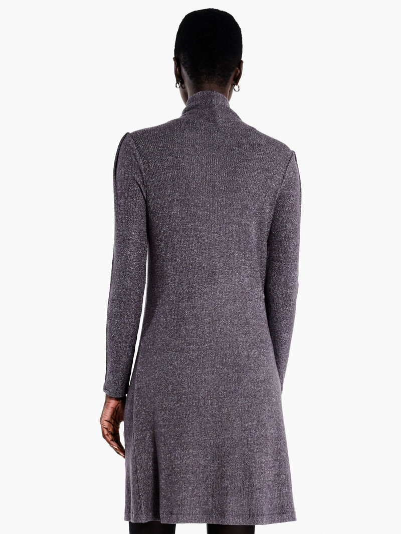 Woman Wears Cozy Rib Dress image number 2