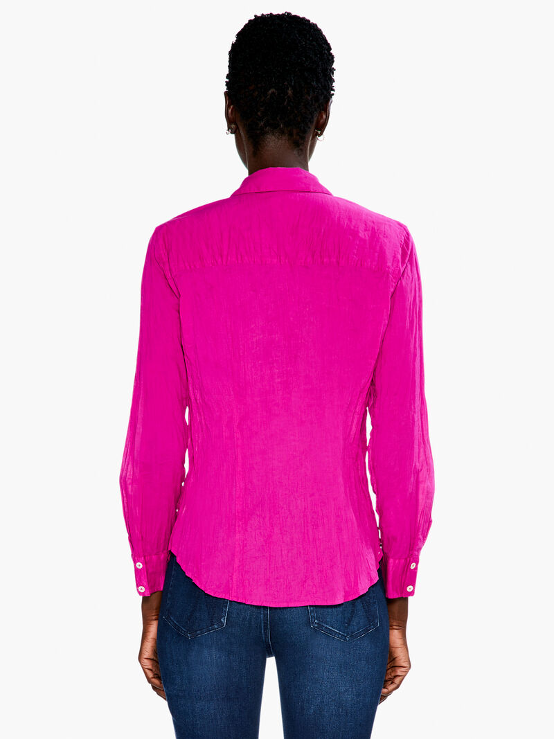 Woman Wears Crinkle Shirt image number 2