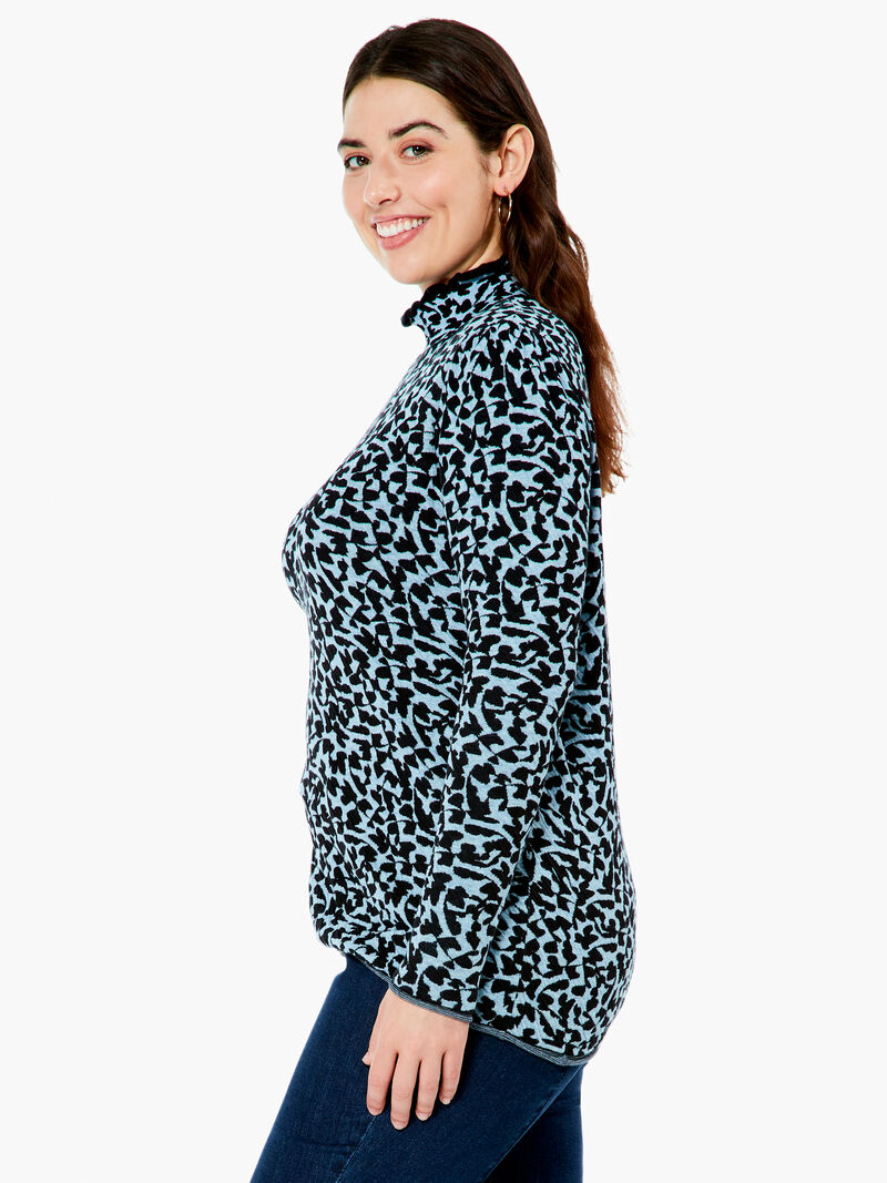 Woman Wears Climbing Vines Sweater image number 1