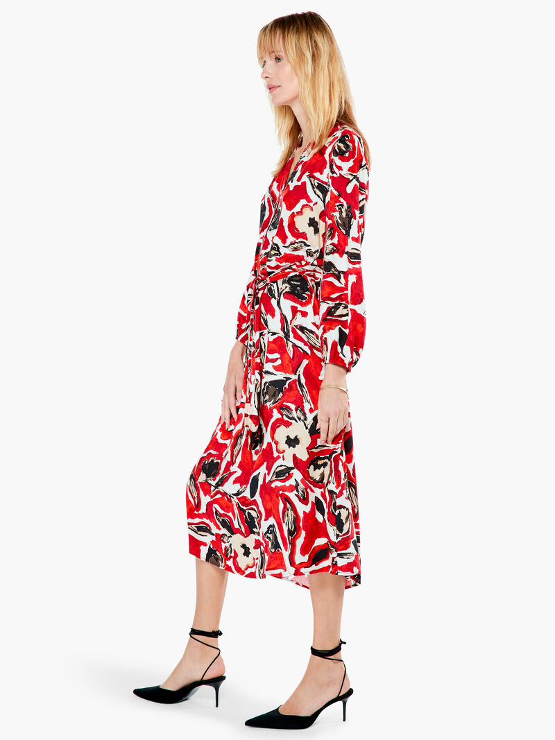 Woman Wears Petal Pop Dress image number 1