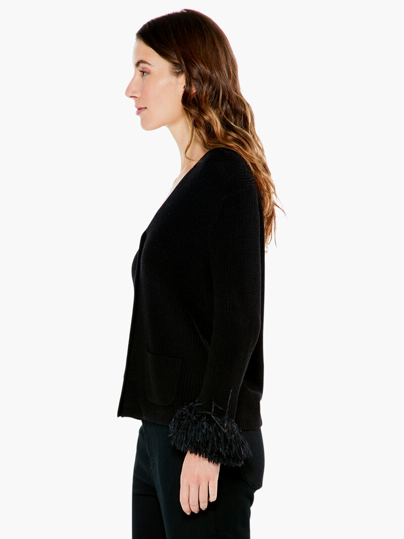 Woman Wears Night Fall Cardigan image number 1
