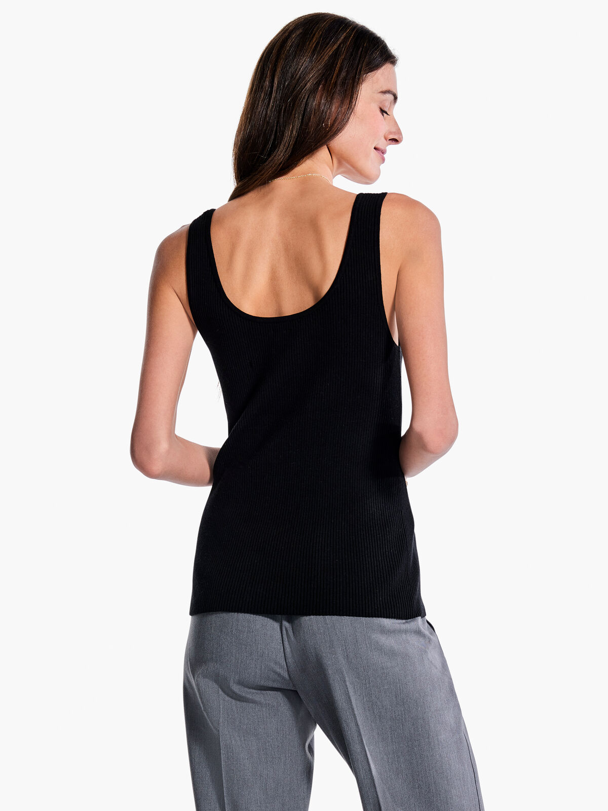 Rib Sweater Tank