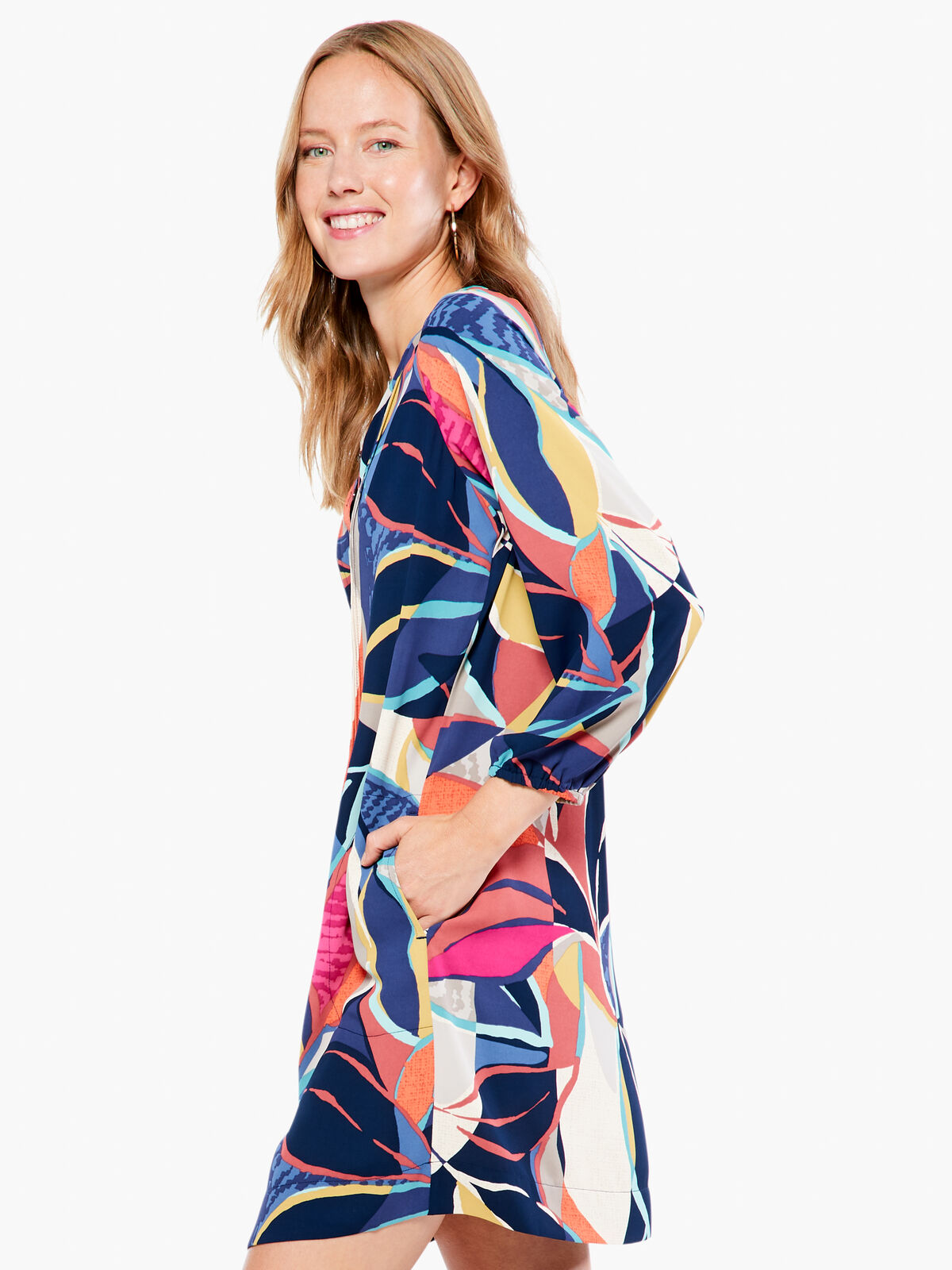Jigsaw Leaf Dress
