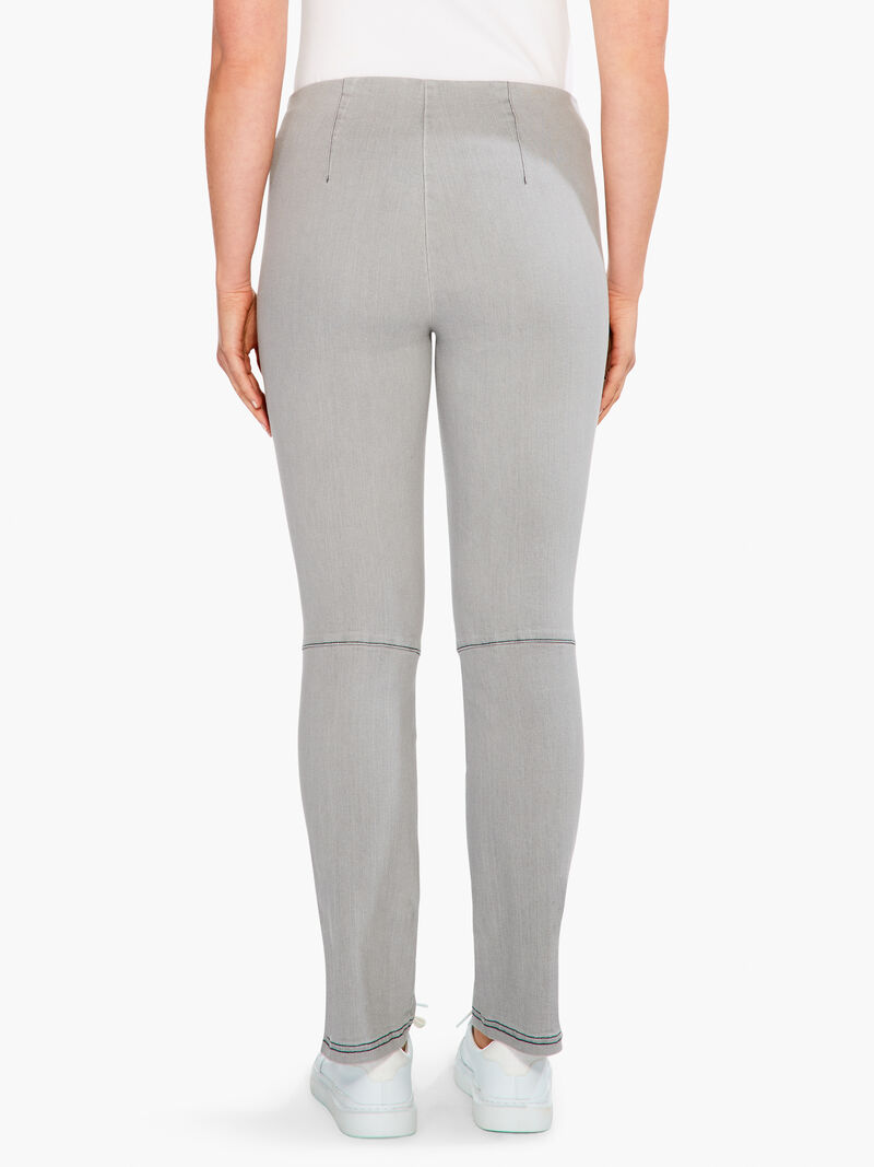 Woman Wears Seams All Day Slim Jean image number 2