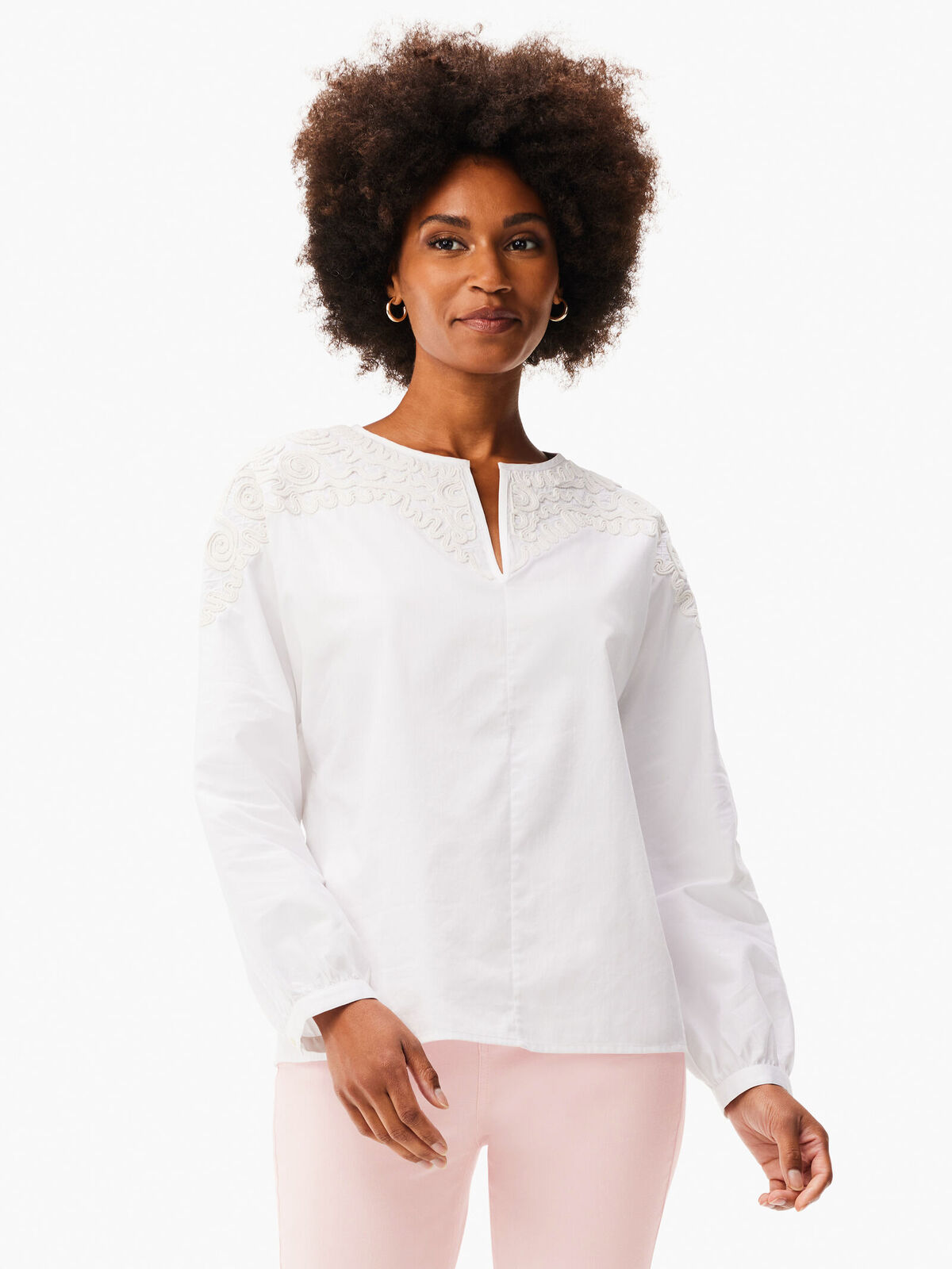 Subtle Soutache Top