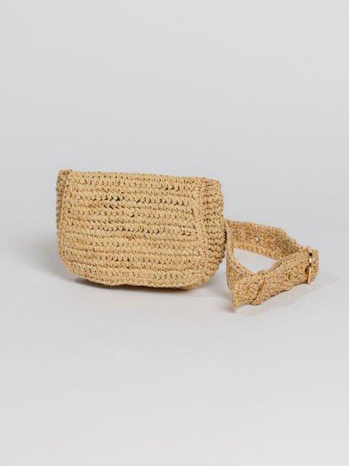 Hat Attack - Straw Belt Bag