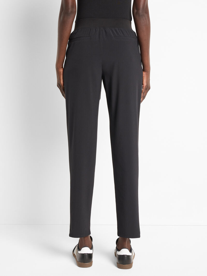 Woman Wears 28" Tech Stretch Track Pant image number 3