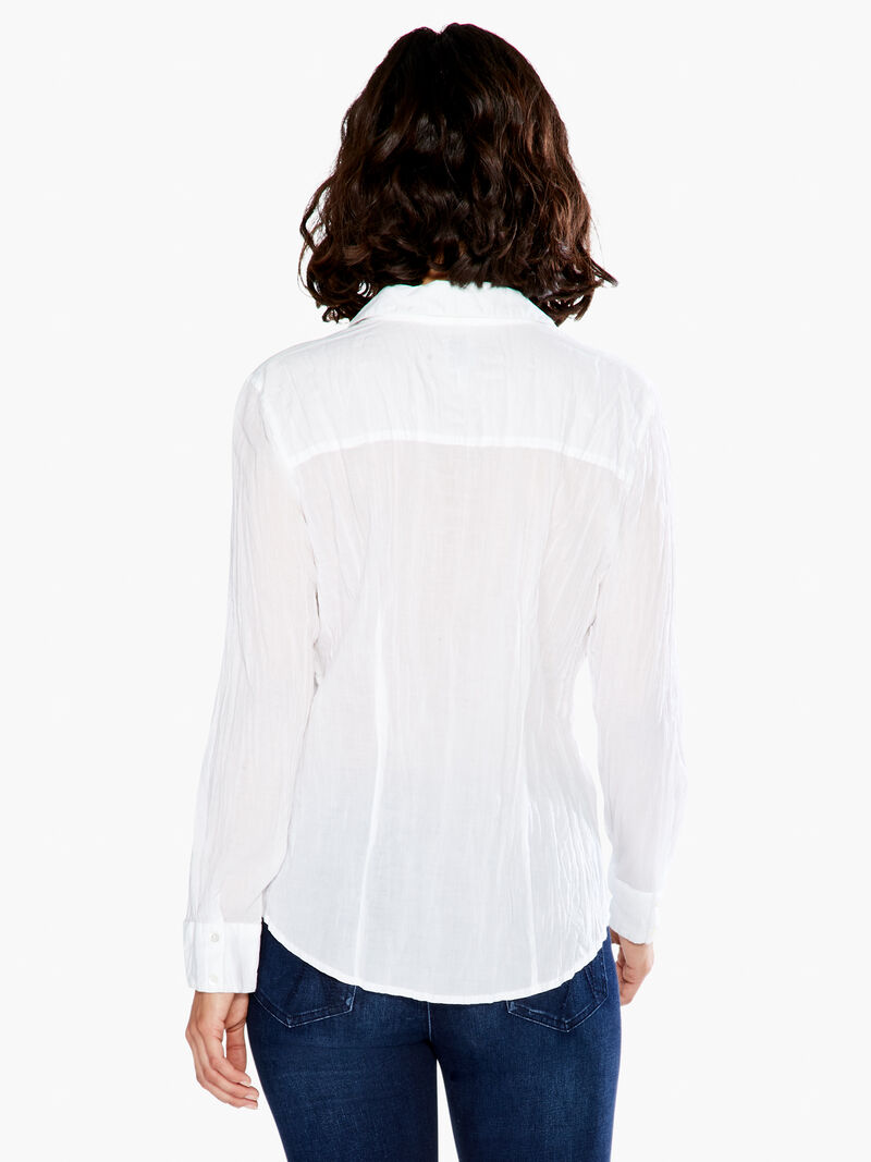Woman Wears Crinkle Shirt image number 2