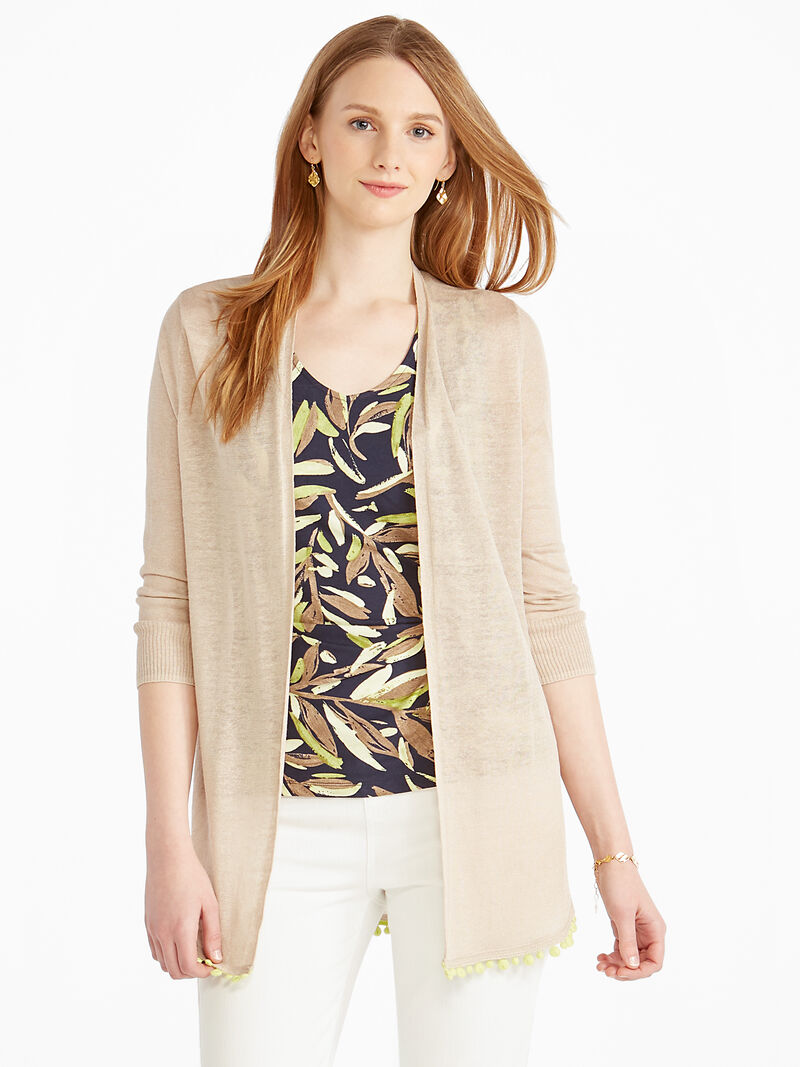 
                    Pom Cardigan