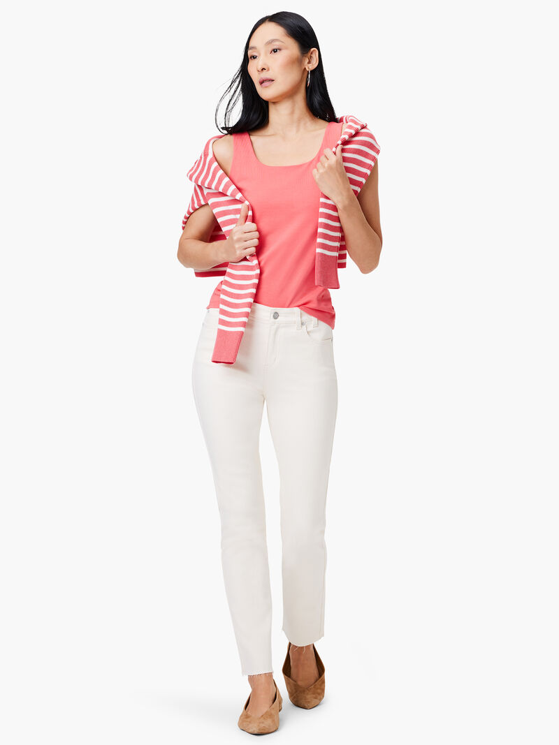 Woman Wears Shelf Bra Perfect Tank image number 3