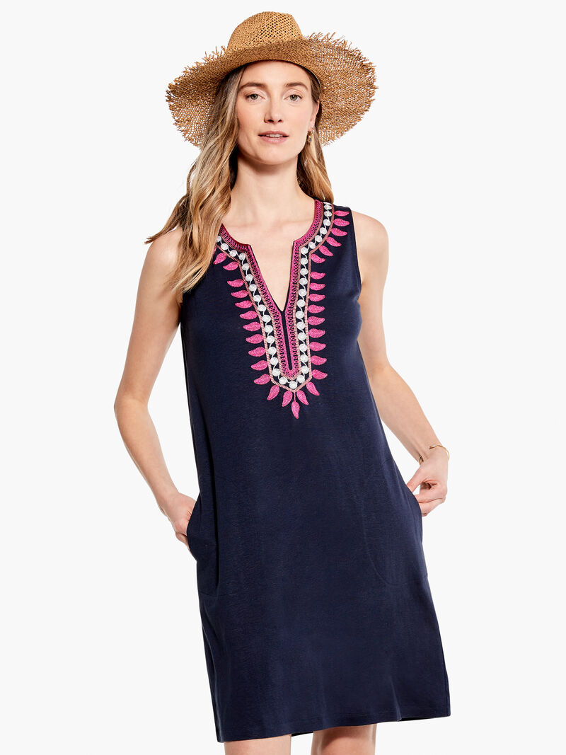 Woman Wears Summer Retreat Dress image number 0