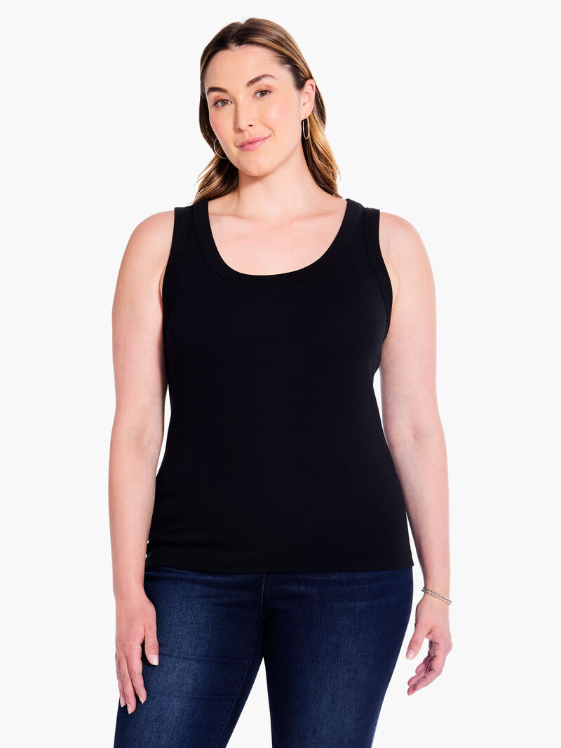 Perfect Knit Rib Scoop Tank