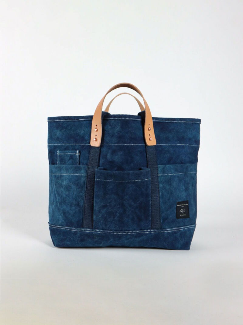 Woman Wears Immodest Cotton - Construction Tote image number 0