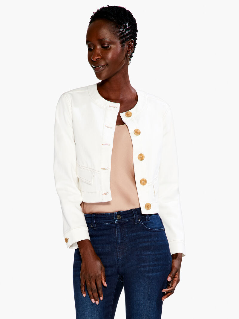 
                    Top It Off Denim Jacket