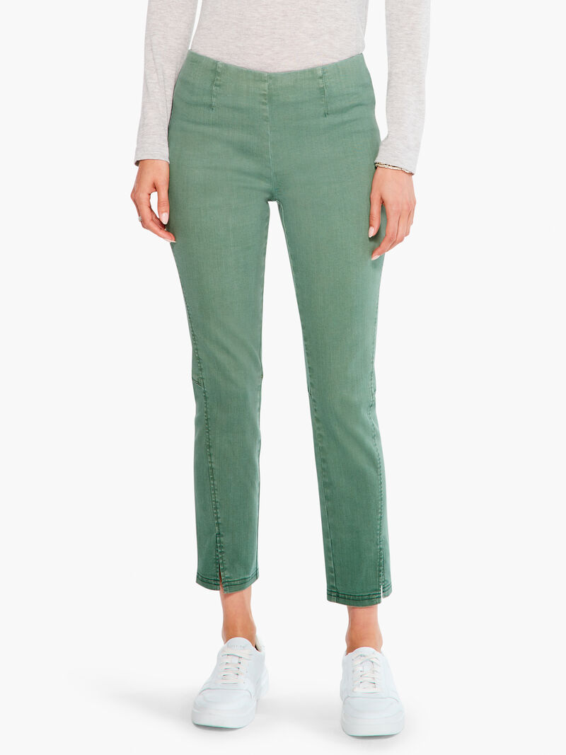 Woman Wears Seams All Day Denim Slim Pant image number 0