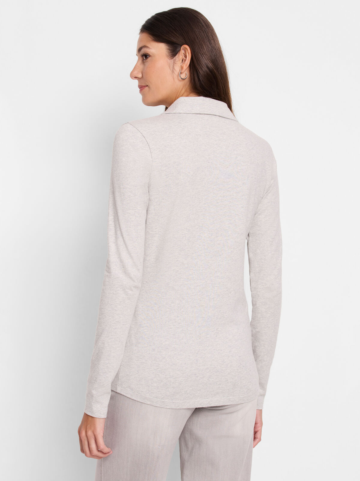 NZT Long Sleeve Polo Top