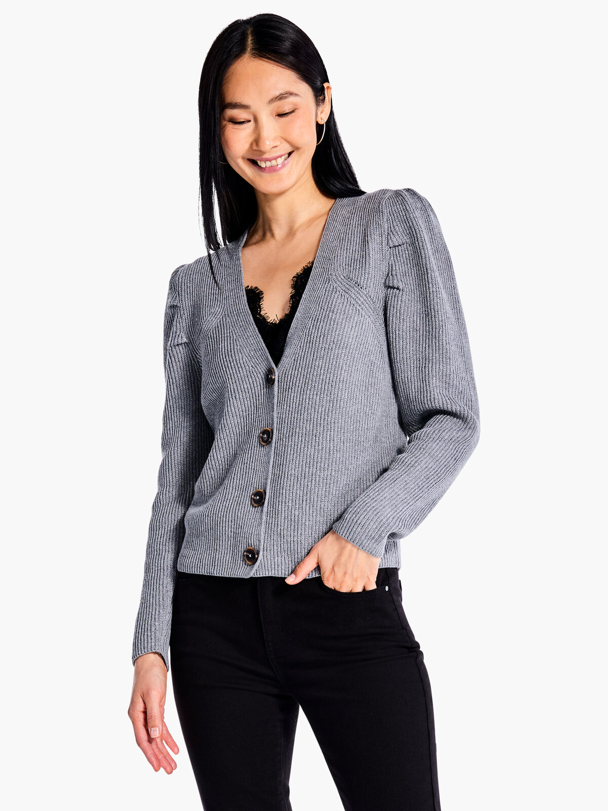 Femme Shaker Knit Cardigan