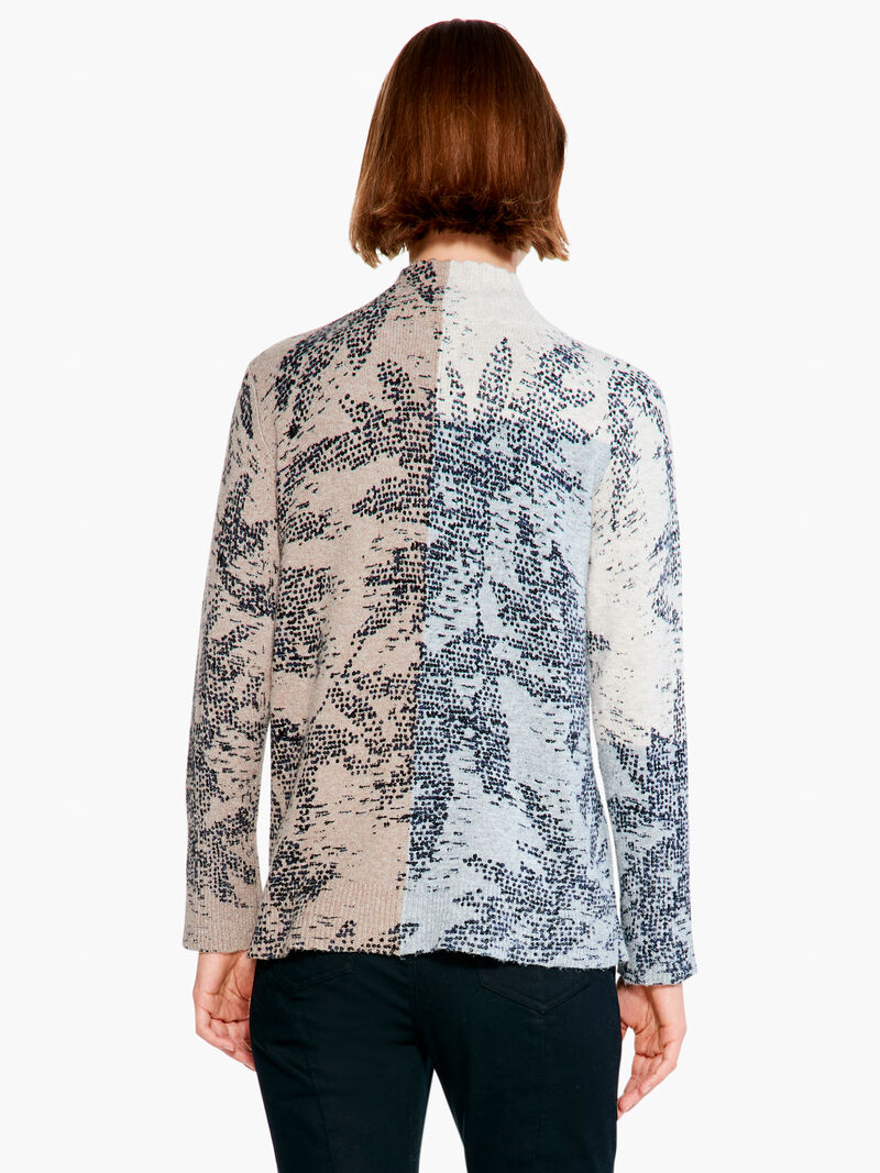 Woman Wears Cozy Up Stamped Turtleneck image number 2
