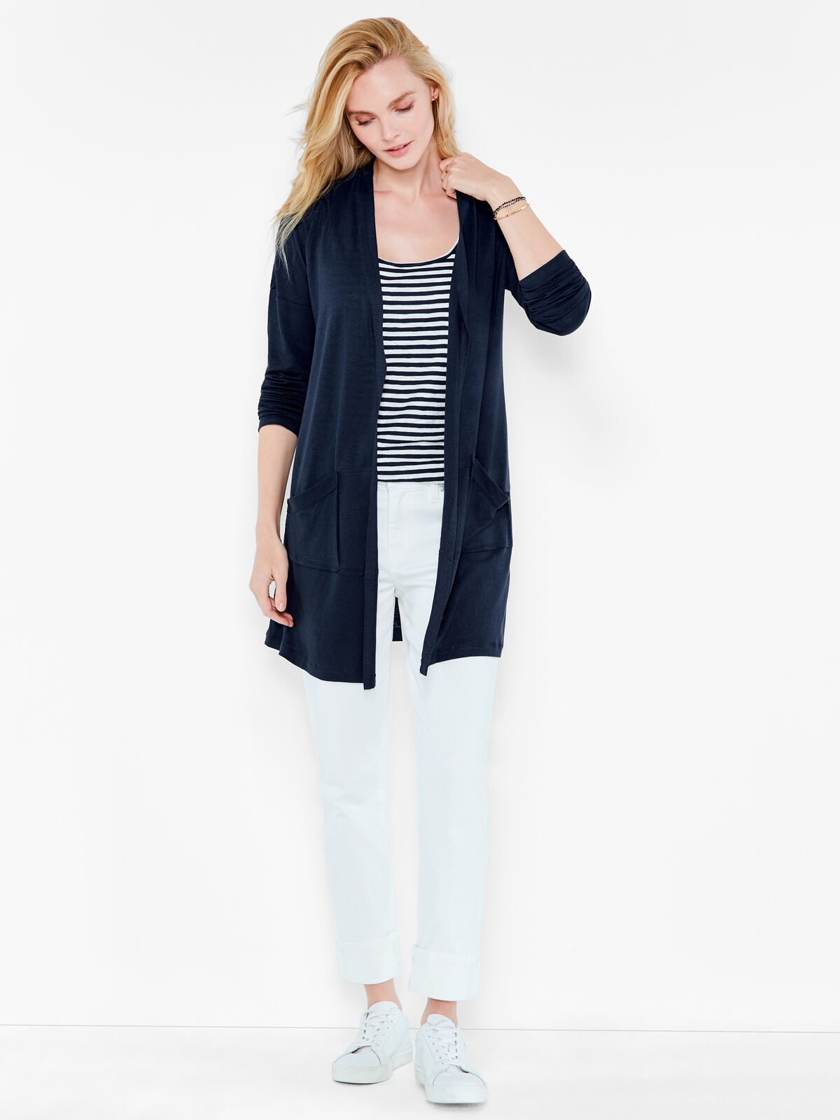 NZT Long Sleeve Pocket Cardigan