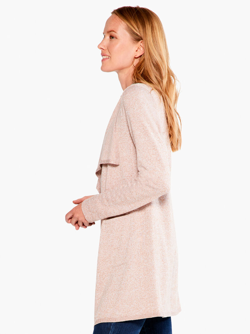 Woman Wears Lounge Around Vital Cardigan image number 1