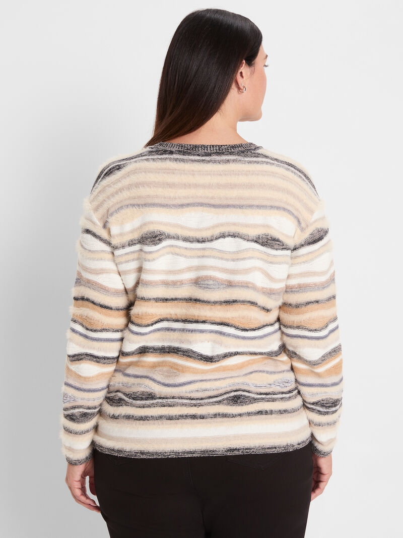 Woman Wears Odyssey Mix Sweater image number 3