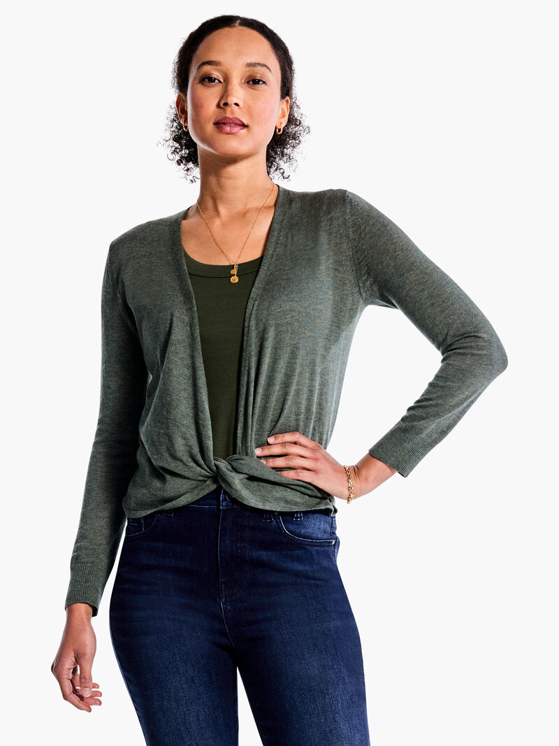 Woman Wears All Year 4-Way Cardigan image number 1