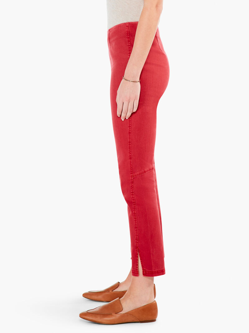 Woman Wears Seams All Day Denim Slim Pant image number 1