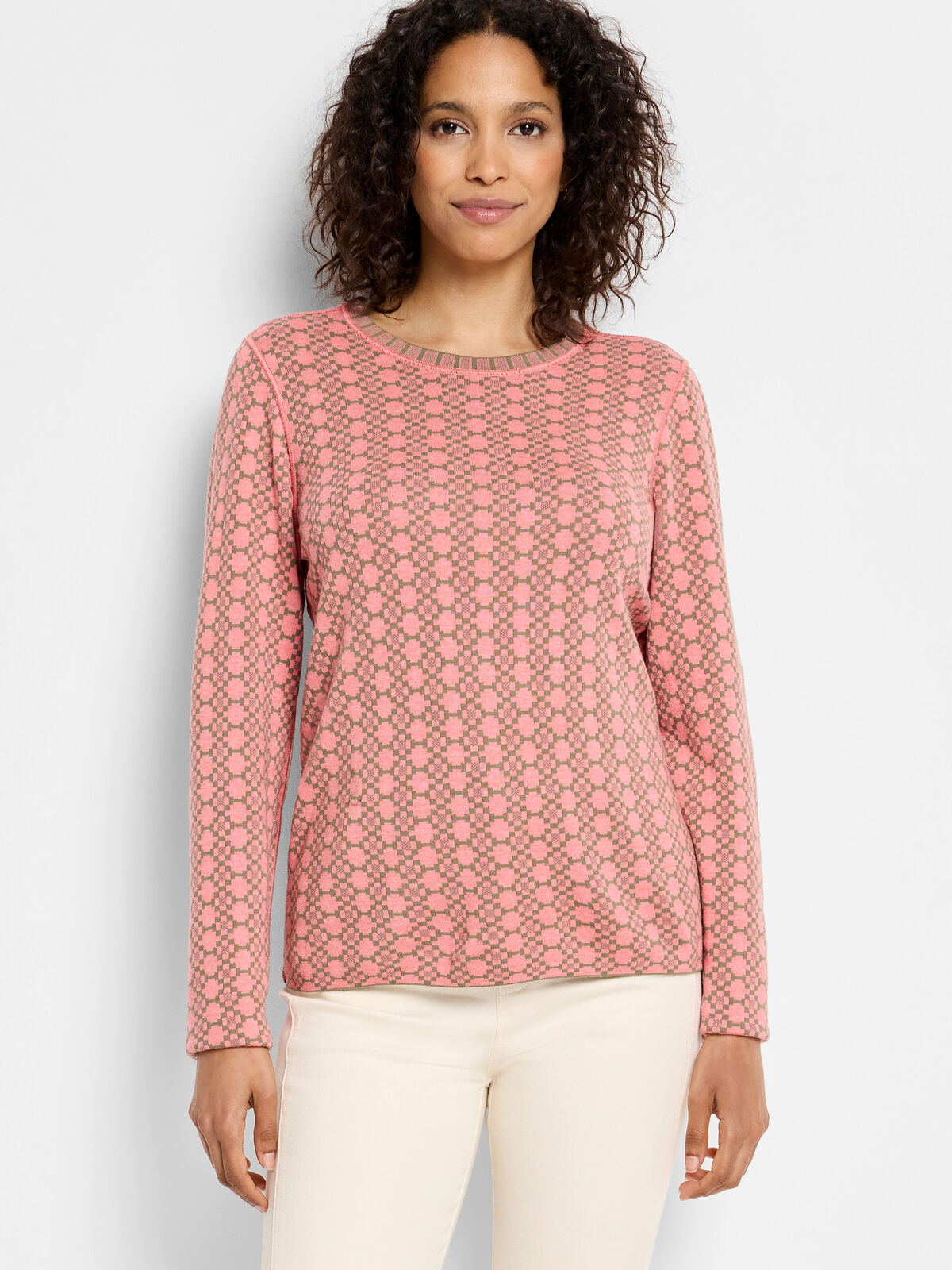 Geo Reversible Sweater Tee
