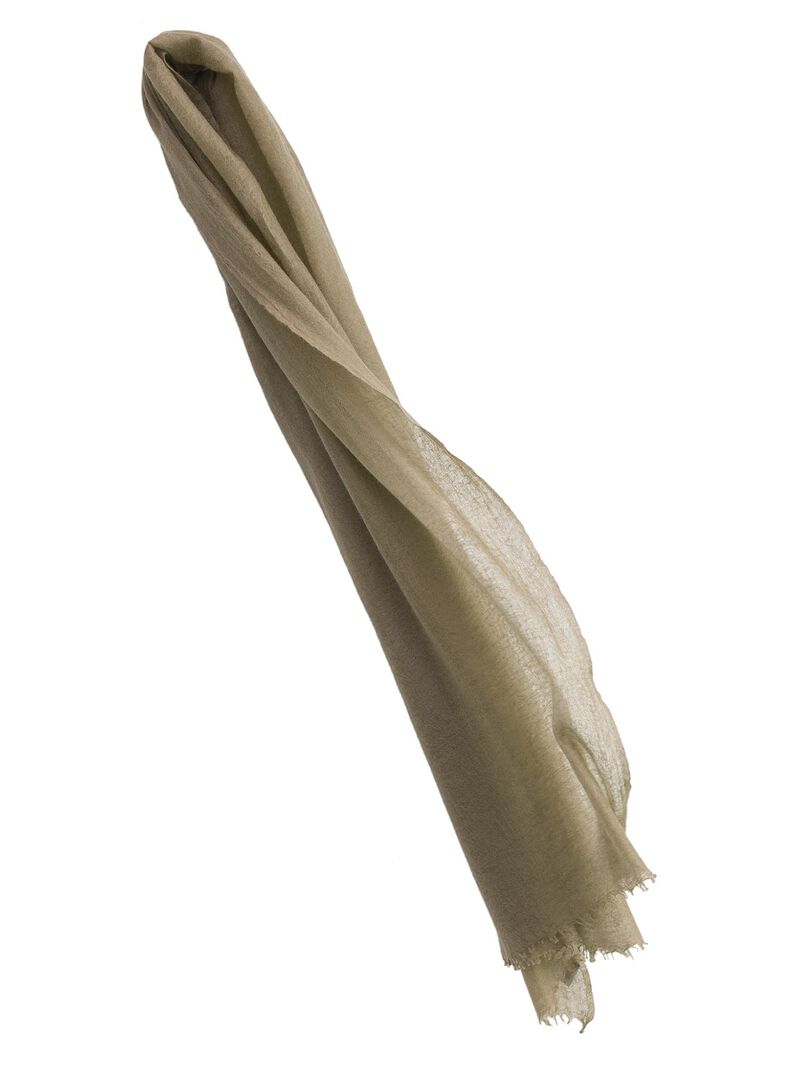 Woman Wears Meg Cohen - Cashmere Whisper Weight Scarf image number 0