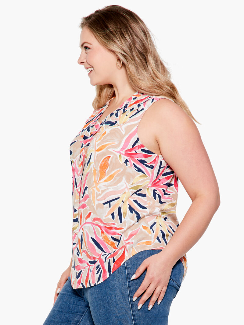 Sunrise Floral Live In Tank