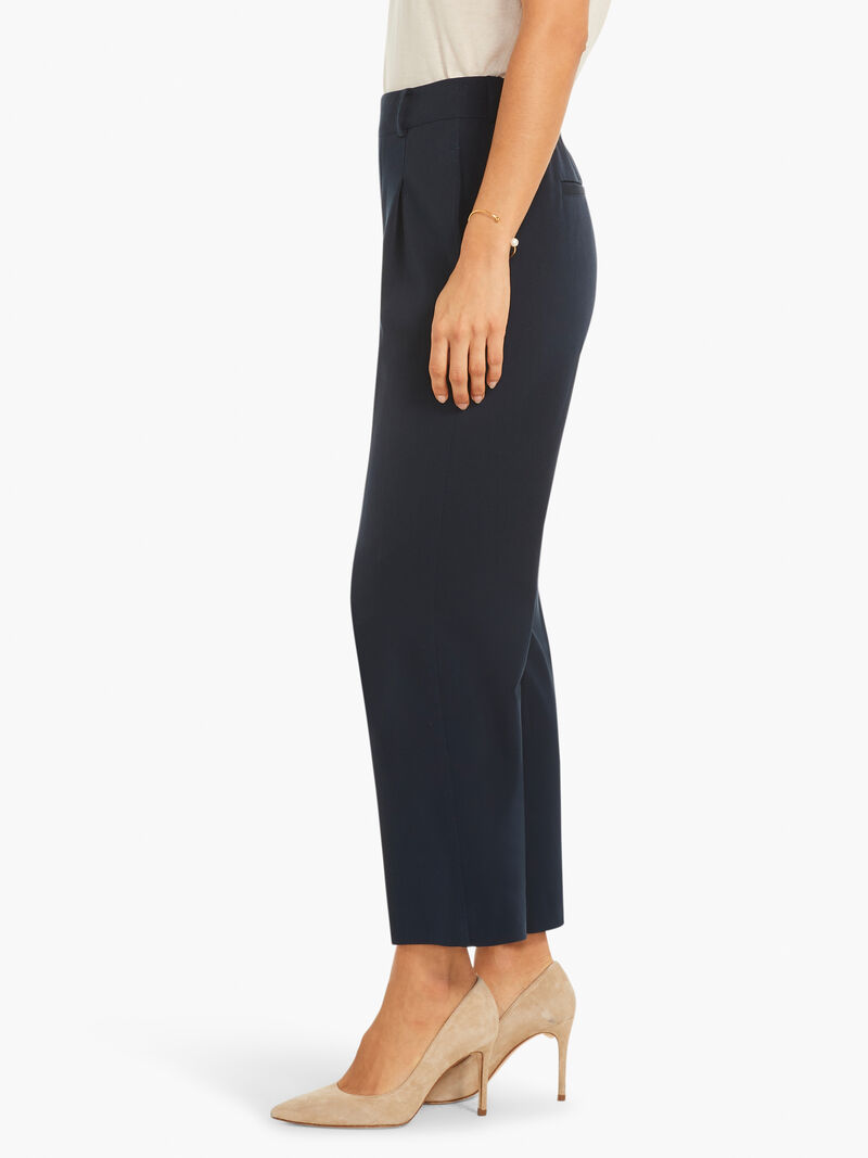 Woman Wears Avenue Summer Wide-Leg Crop Trouser image number 1