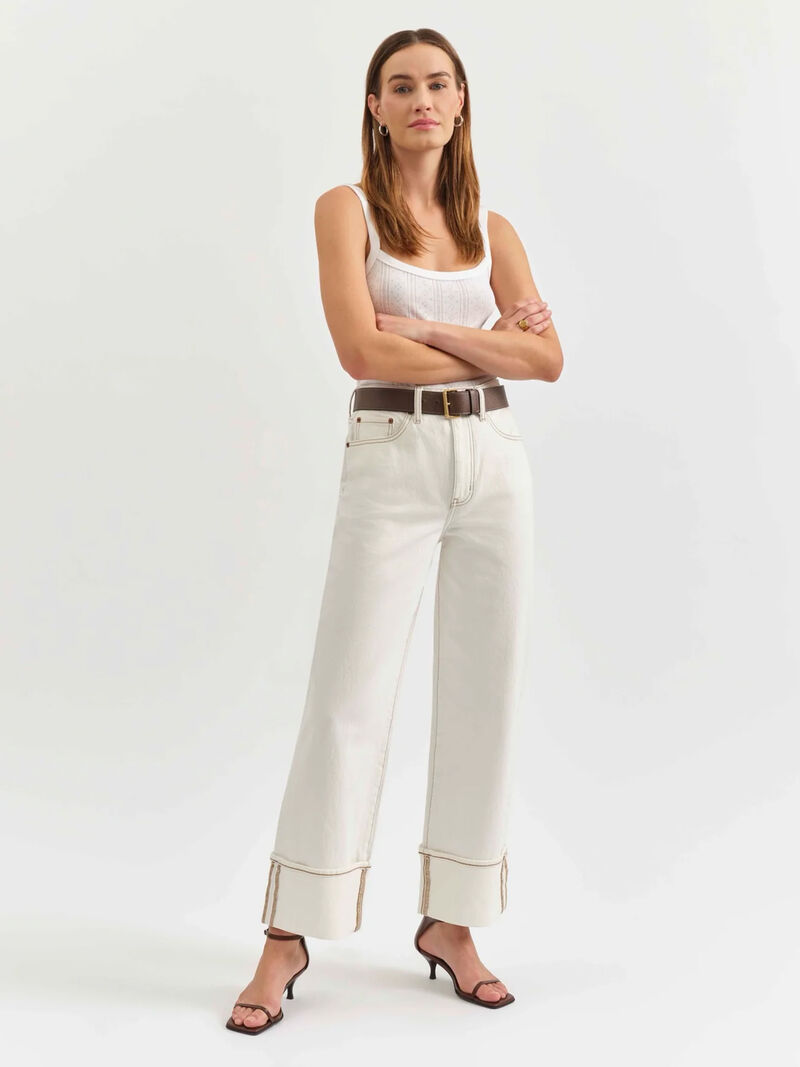 Woman Wears Daze - East Side High-Rise Loose Jean image number 0