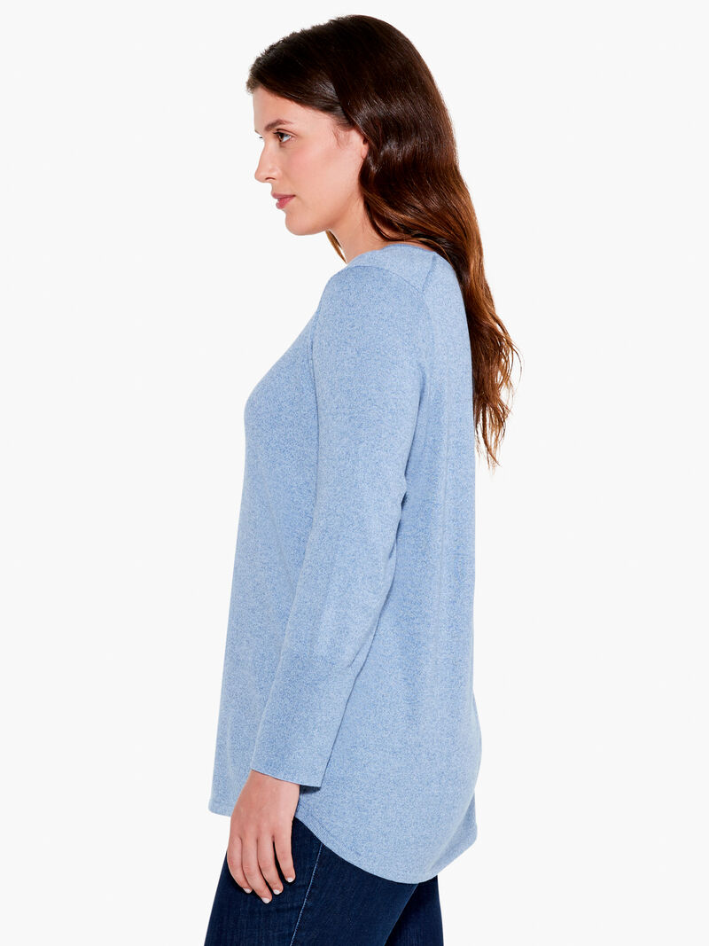 Woman Wears Vital V Neck Sweater image number 1