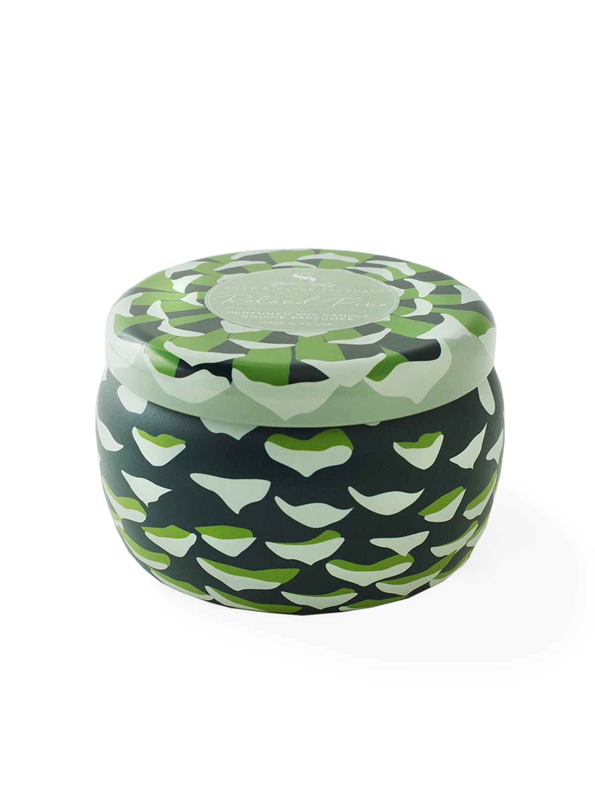 SP Factory - Roland Pine 6 Oz Large Tin Soy Candle