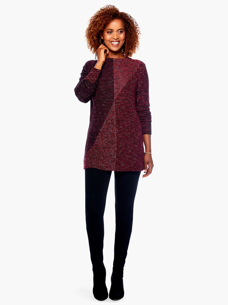 Woman Wears Chilled Angle Sweater image number 3