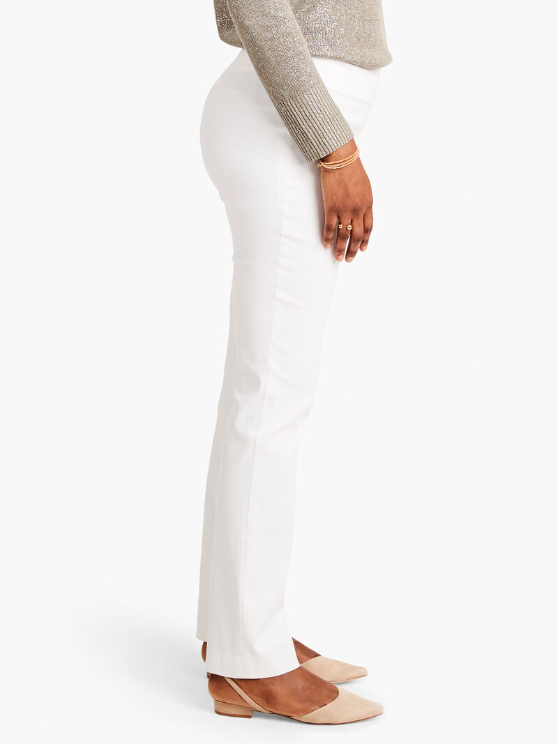 Woman Wears Polished Wonderstretch Straight Pant image number 2