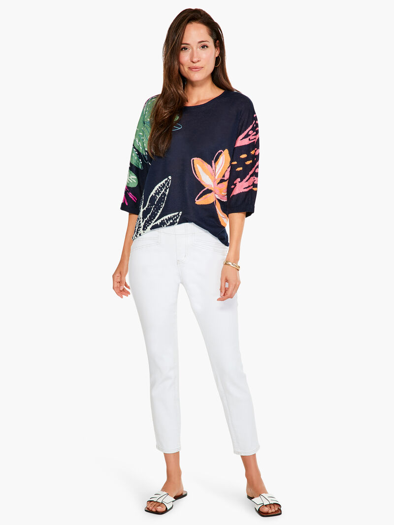Woman Wears Evening Garden Sweater image number 3