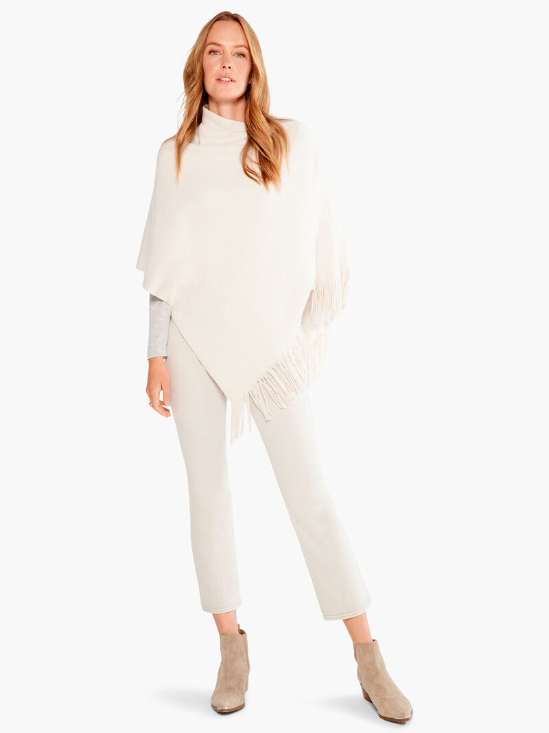 Woman Wears Go To Poncho image number 3
