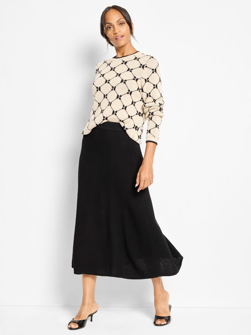 Pixel Knit Skirt