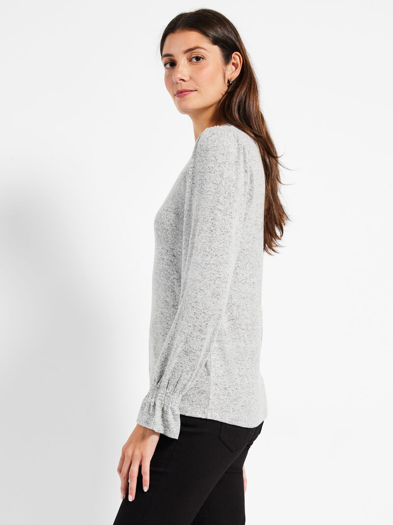 Woman Wears NZT Sweet Dreams Femme Sleeve Tee image number 1