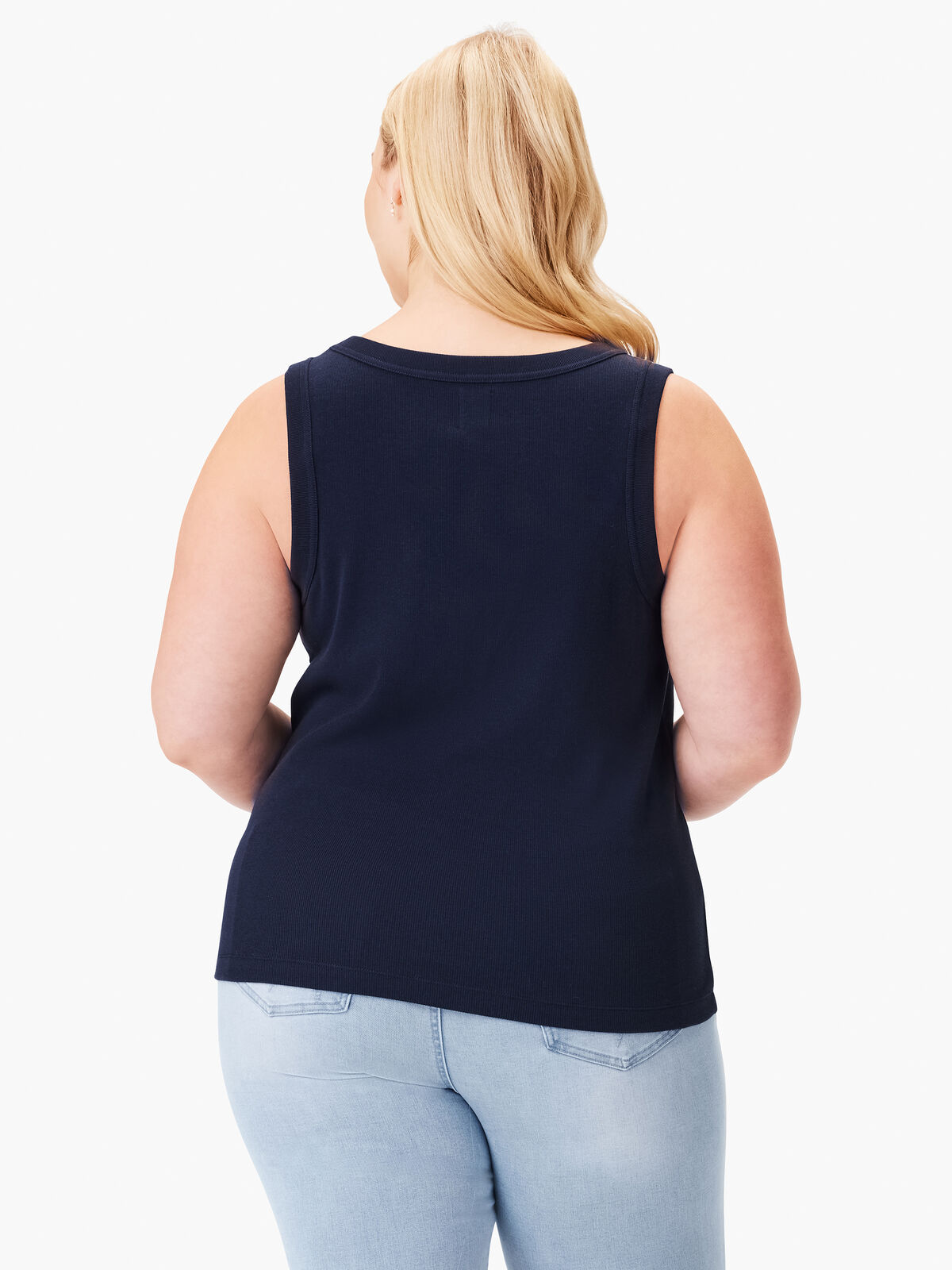 Perfect Knit Rib Scoop Tank