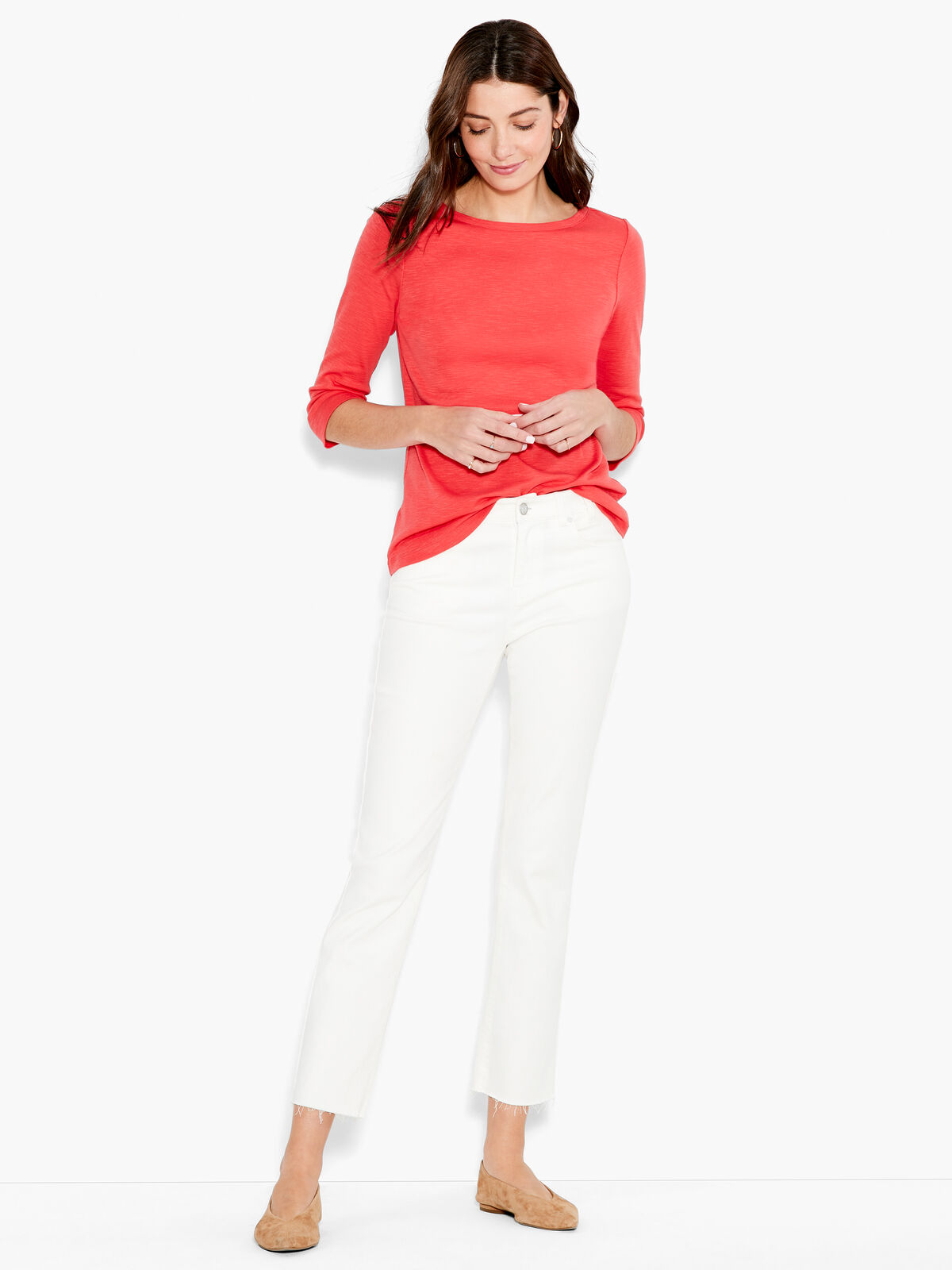 NZT 3/4 Sleeve Boat Tee