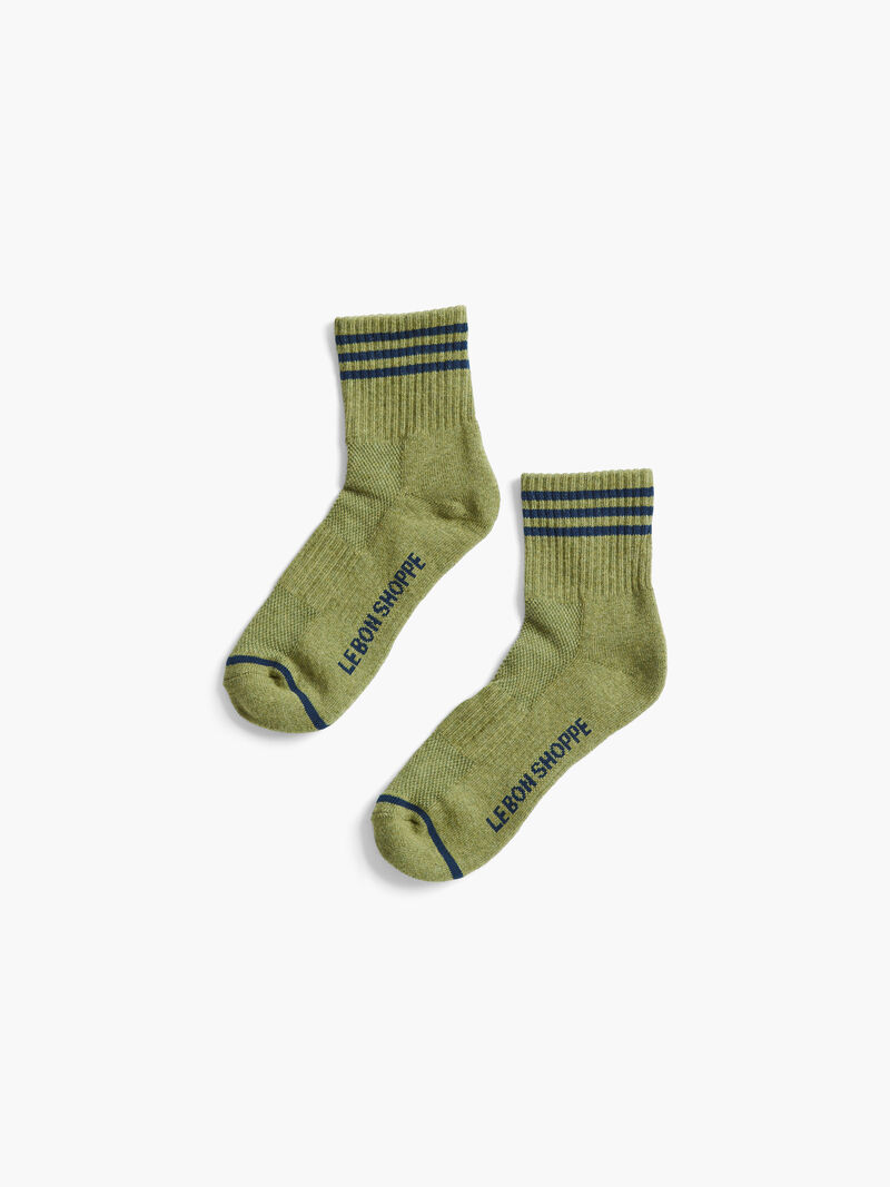 Woman Wears Le Bon Shoppe - Girlfriend Sock image number 0