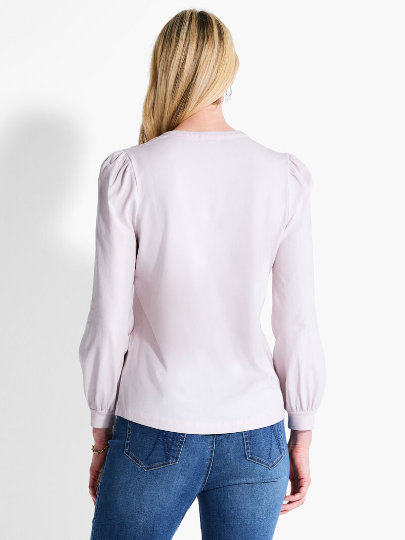 Woman Wears NZT Long Sleeve Henley image number 2