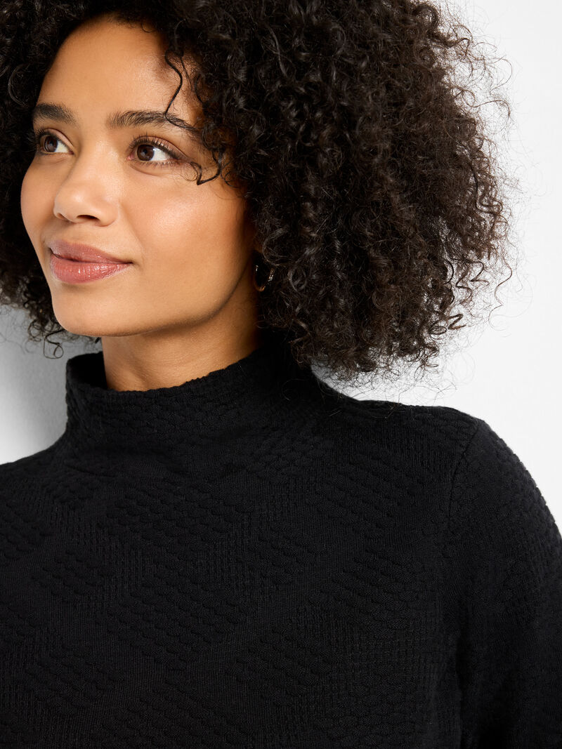 Textured Diamonds Sweater