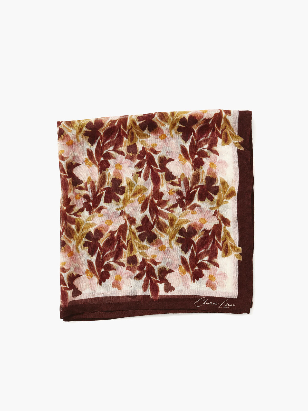 Chan Luu Floral Print Bandana