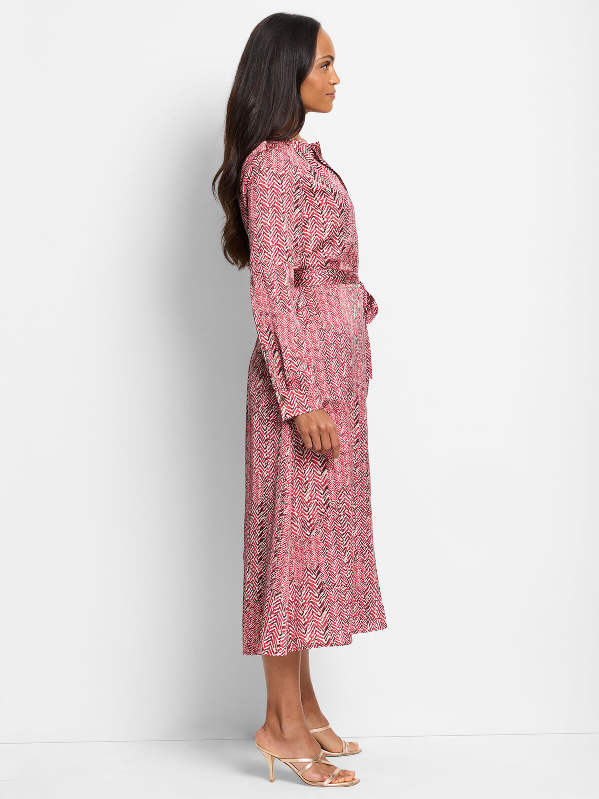 Herringbone Stamp Loren Dress
