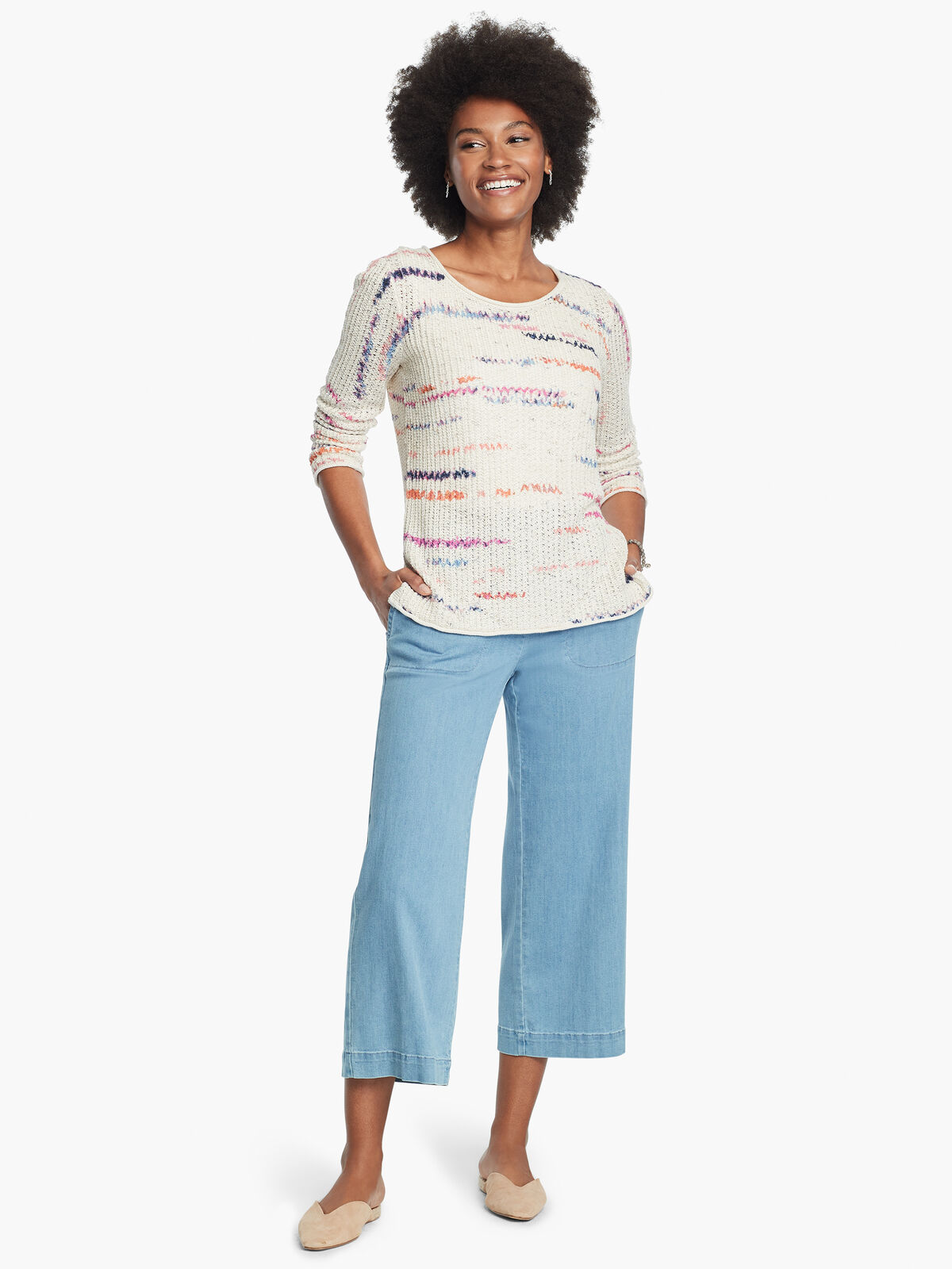 Summer Day Wide-Leg Jean