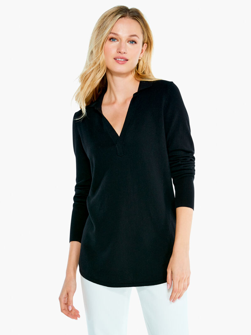 Woman Wears Vital Polo Sweater image number 0