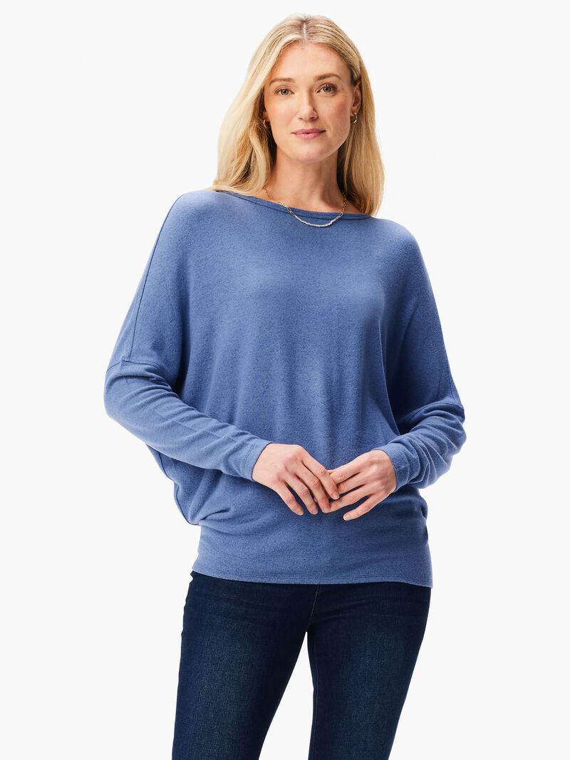 Woman Wears NZT Sweet Dreams Relaxed Dolman Tee image number 0